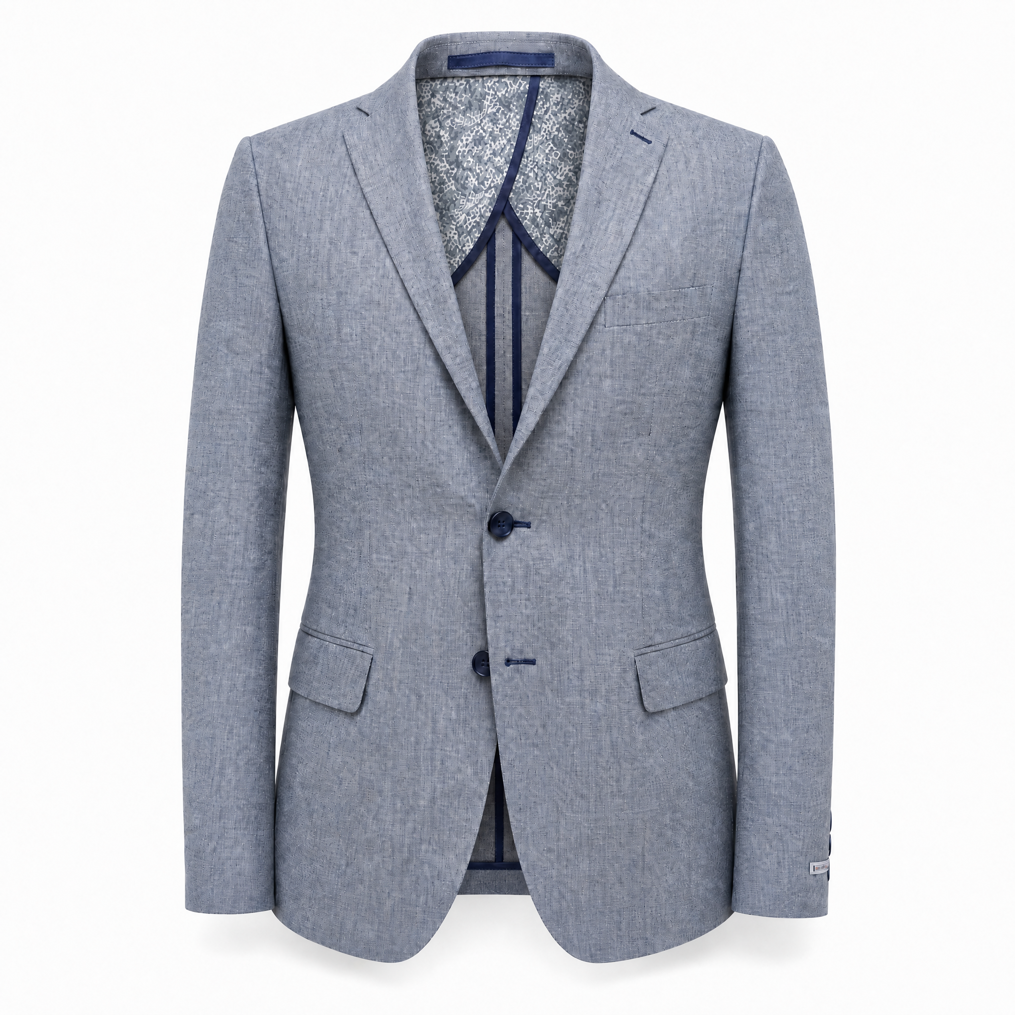 JF 'Fox' Cotton/Linen Jacket - Navy