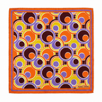 DÉCLIC Retro Pocket Hank - Orange/Burgundy
