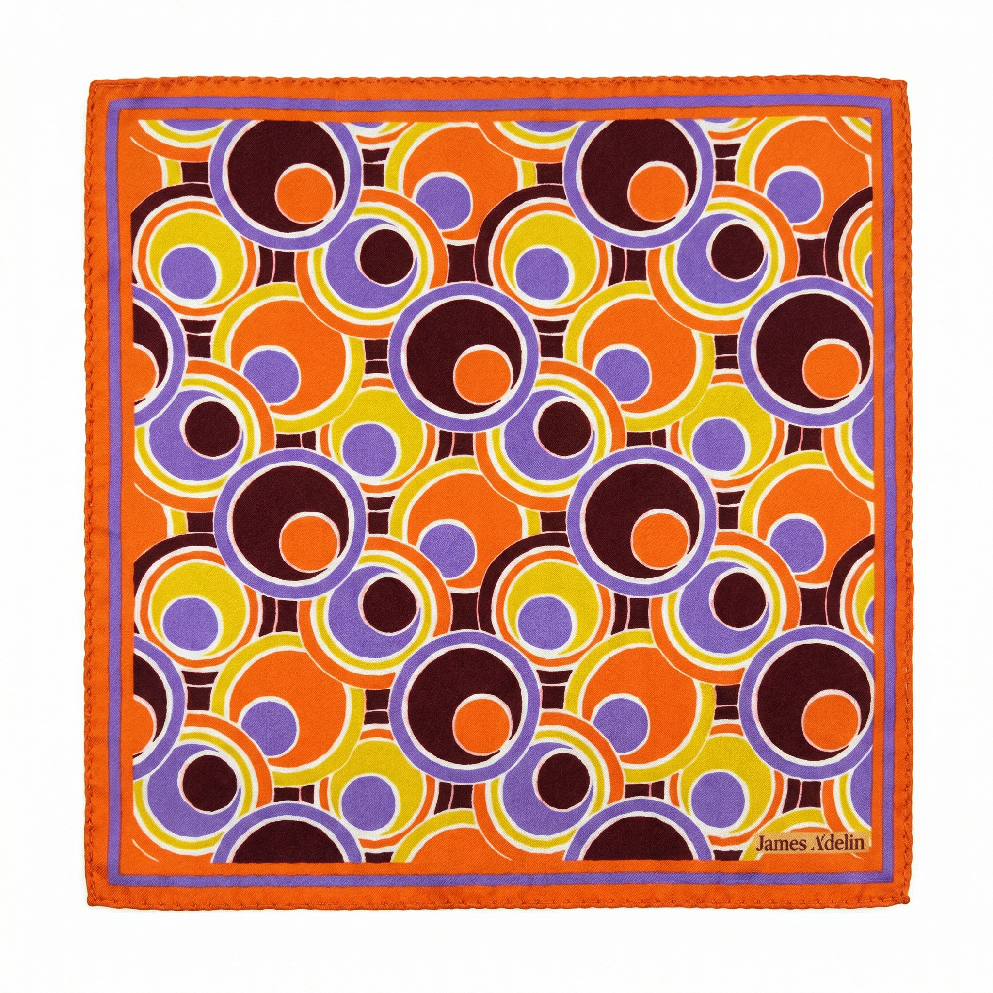 DÉCLIC Retro Pocket Hank - Orange/Burgundy