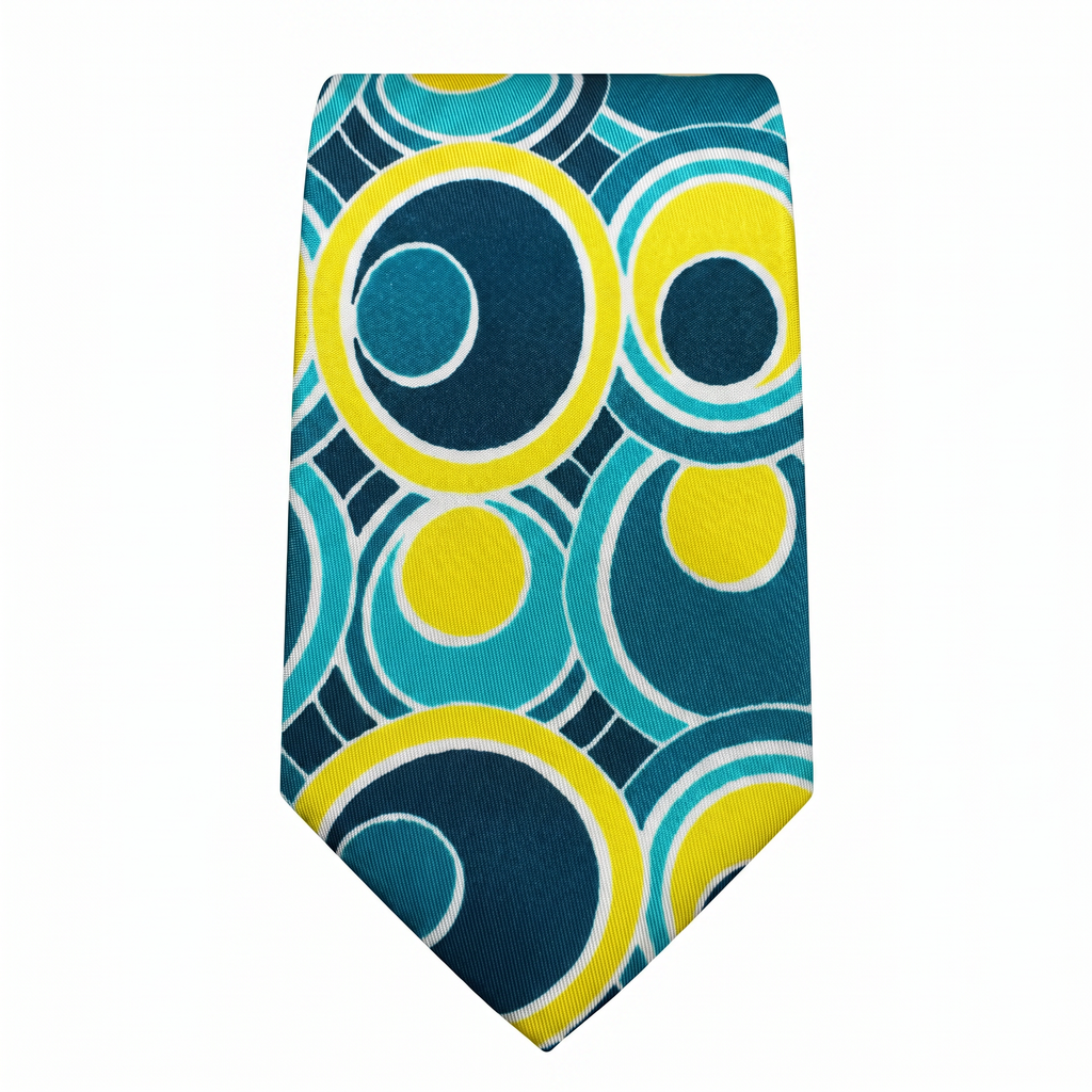 DÉCLIC Retro Tie - Aqua