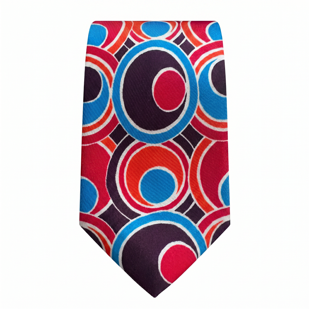 DÉCLIC Retro Tie - Red
