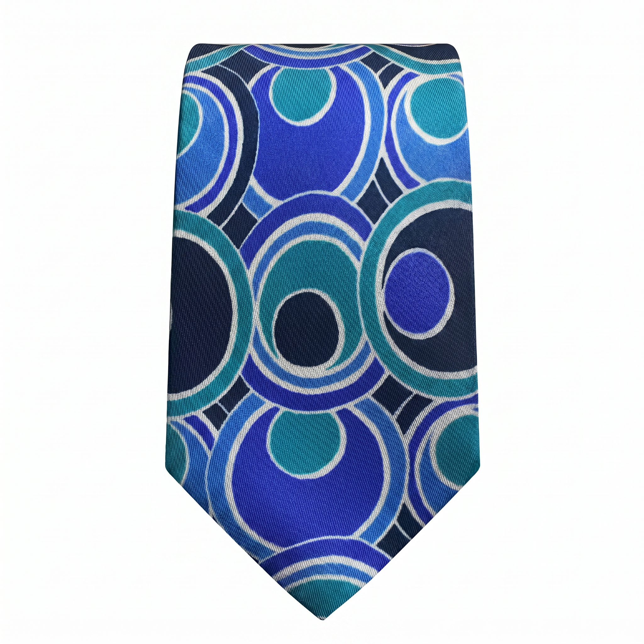 DÉCLIC Retro Tie - Blue