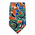 DÉCLIC Retro Bloom Tie - Orange