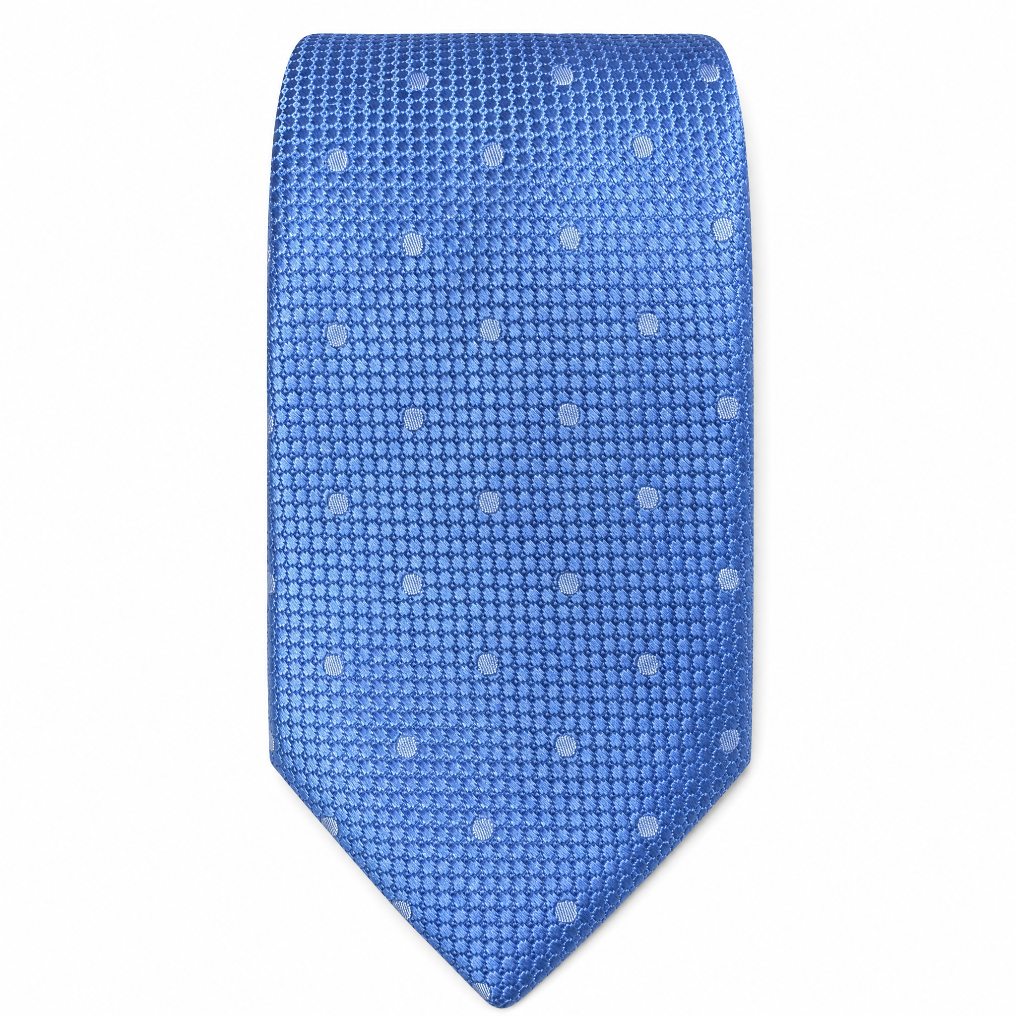 DÉCLIC Classic Spot Tie - Blue/White