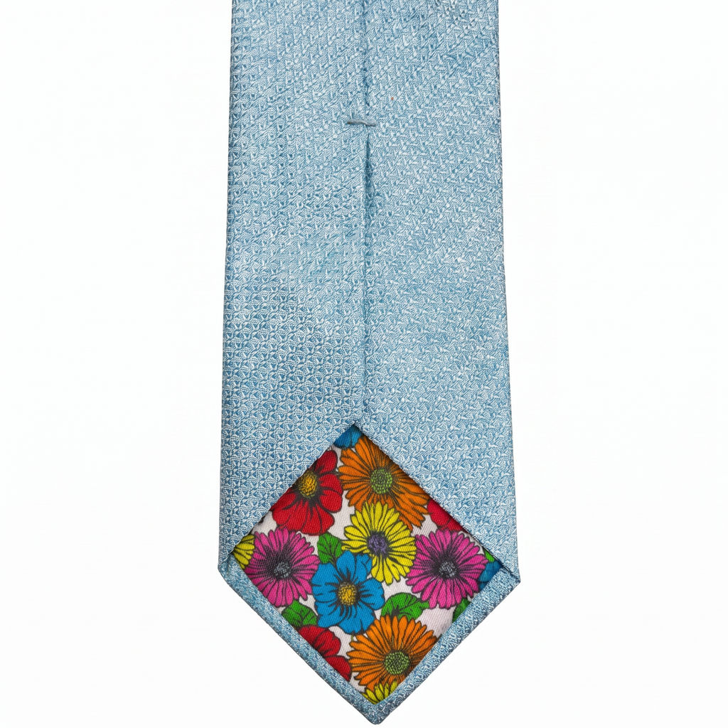 DÉCLIC Aqua Micro Weave Tie