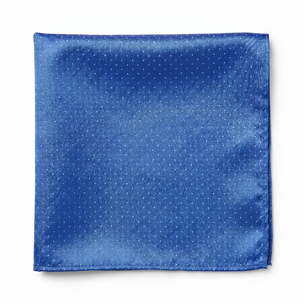DÉCLIC Classic Microdot Hanky - Royal