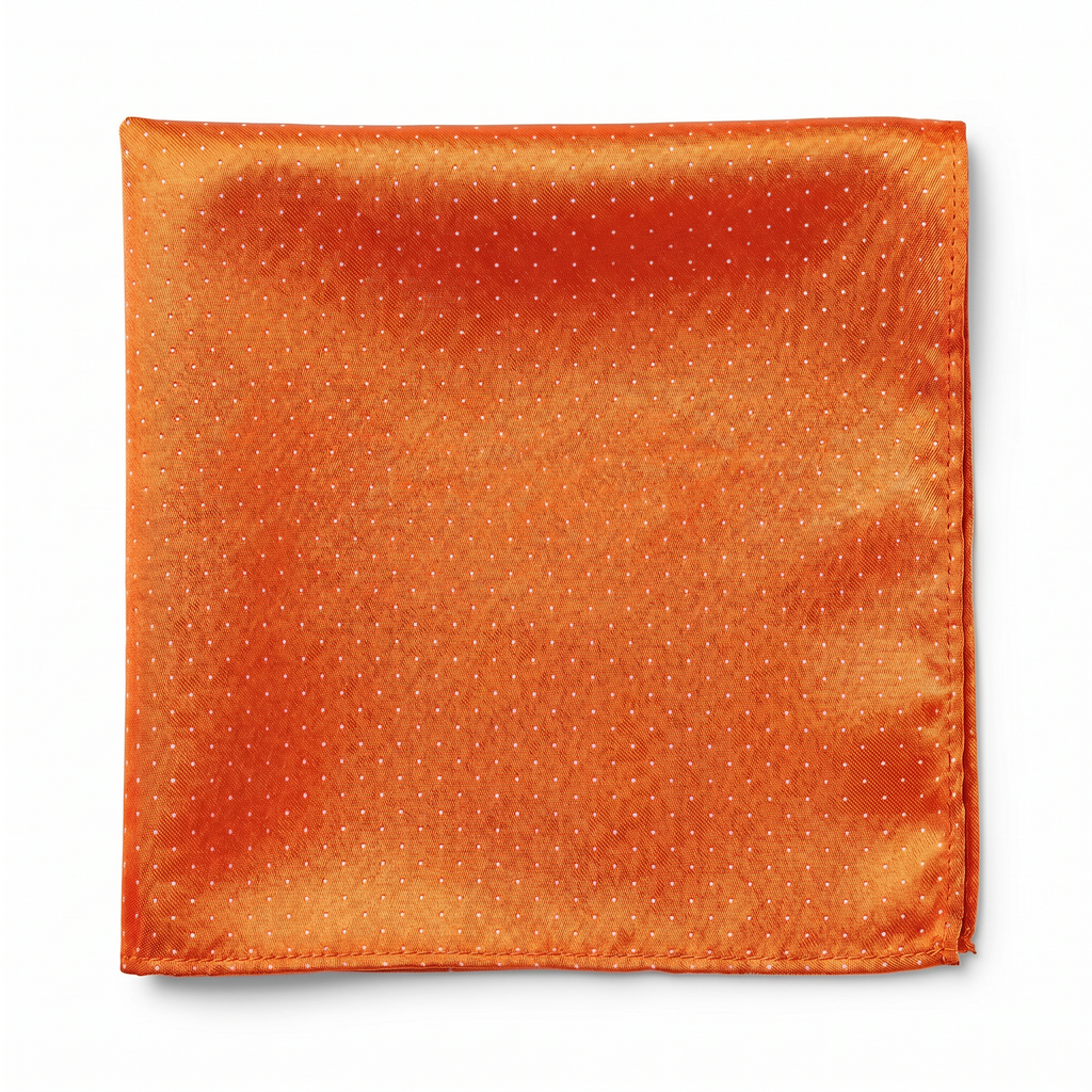 DÉCLIC Classic Microdot Hanky - Orange