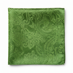 DÉCLIC Classic Paisley Hanky - Green