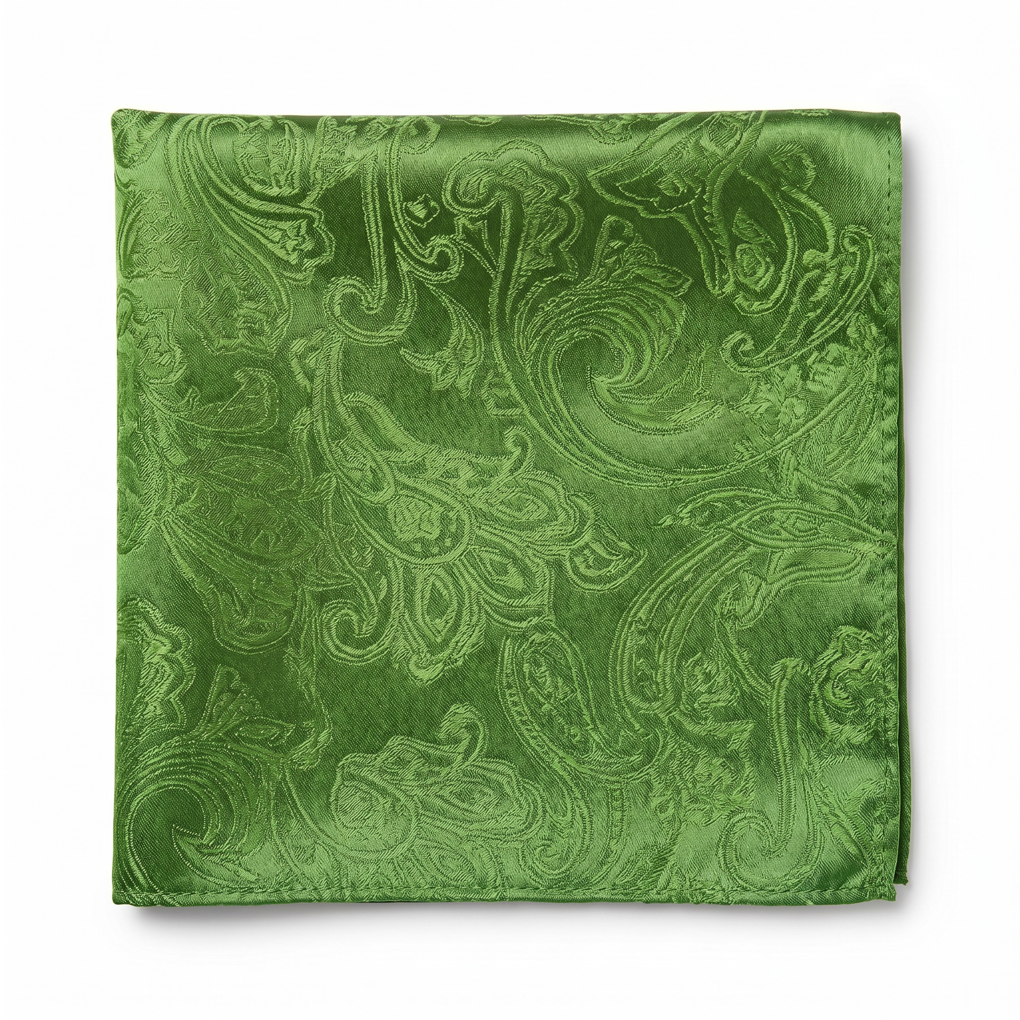 DÉCLIC Classic Paisley Hanky - Green