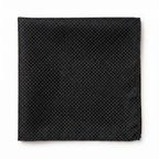 DÉCLIC Classic Microdot Hanky - Black