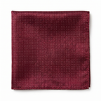 DÉCLIC Classic Microdot Hanky - Burgundy