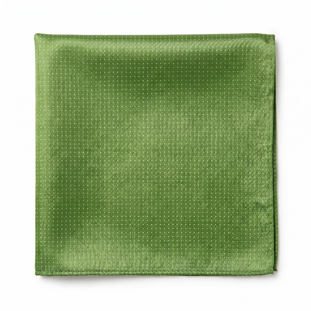 DÉCLIC Classic Microdot Hanky - Green
