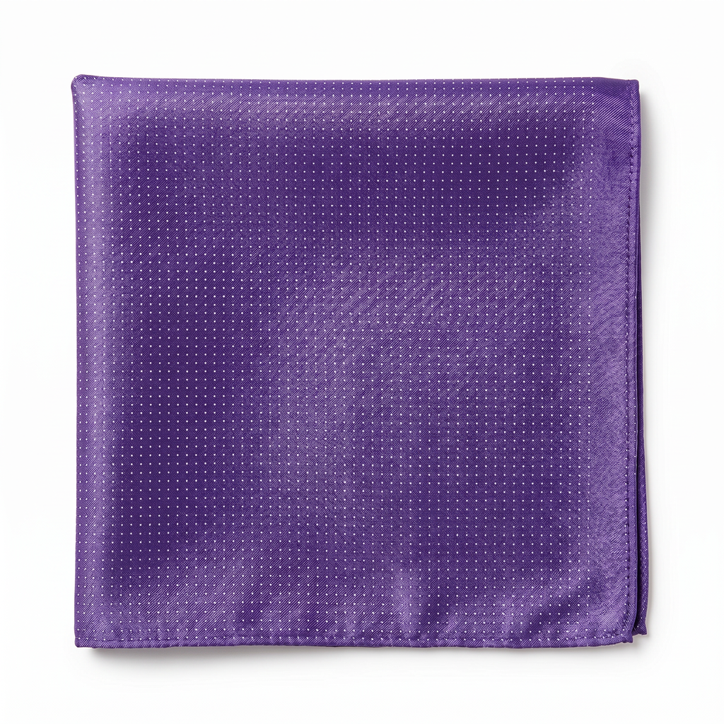 DÉCLIC Classic Microdot Hanky - Lavender