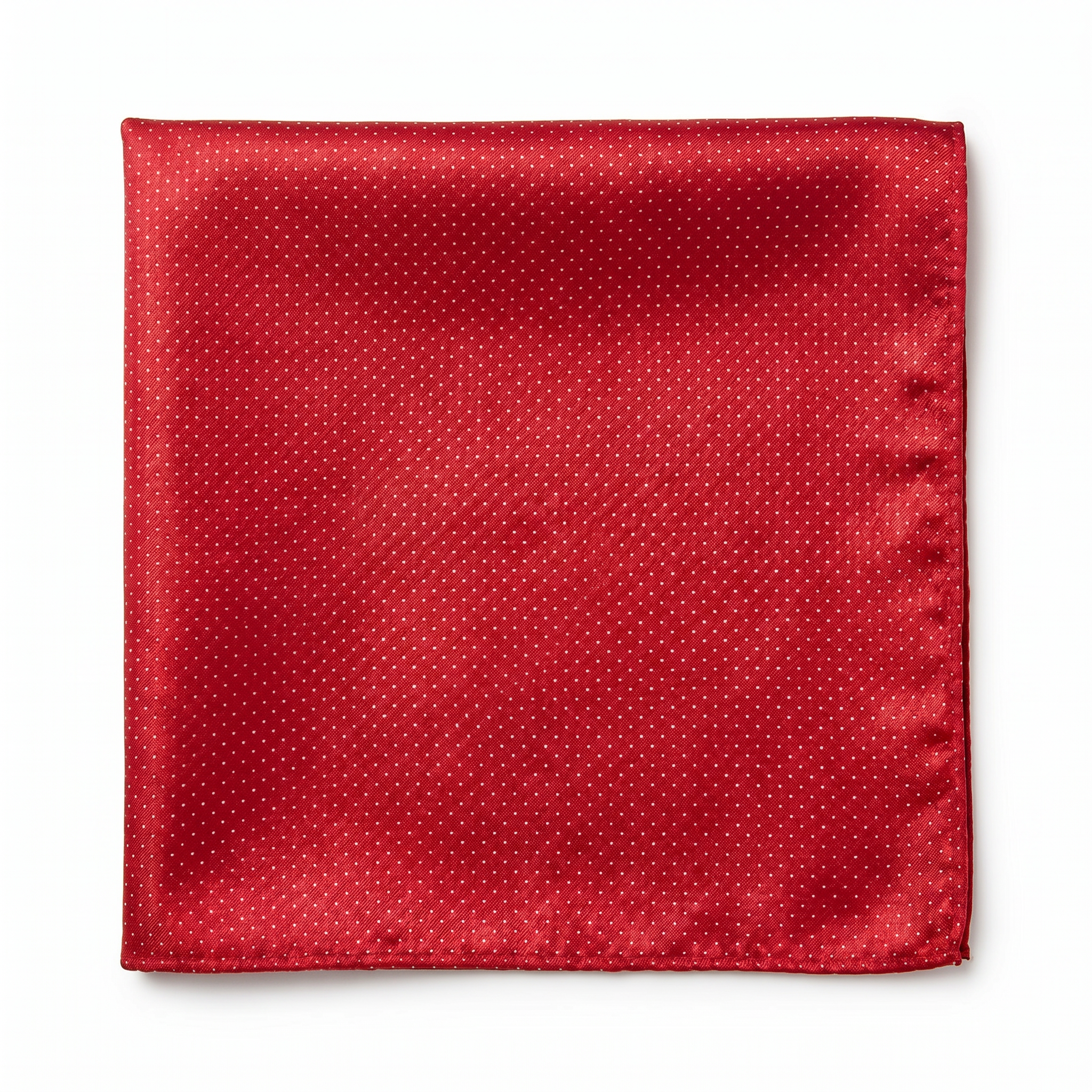 DÉCLIC Classic Microdot Hanky - Red