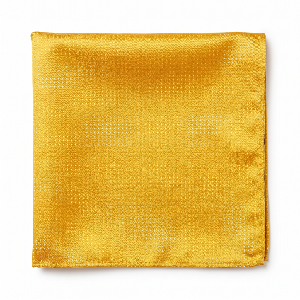 DÉCLIC Classic Microdot Hanky - Yellow