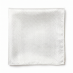 DÉCLIC Classic Microdot Hanky - White