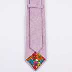 DÉCLIC Rosemont Herringbone Tie - Lilac