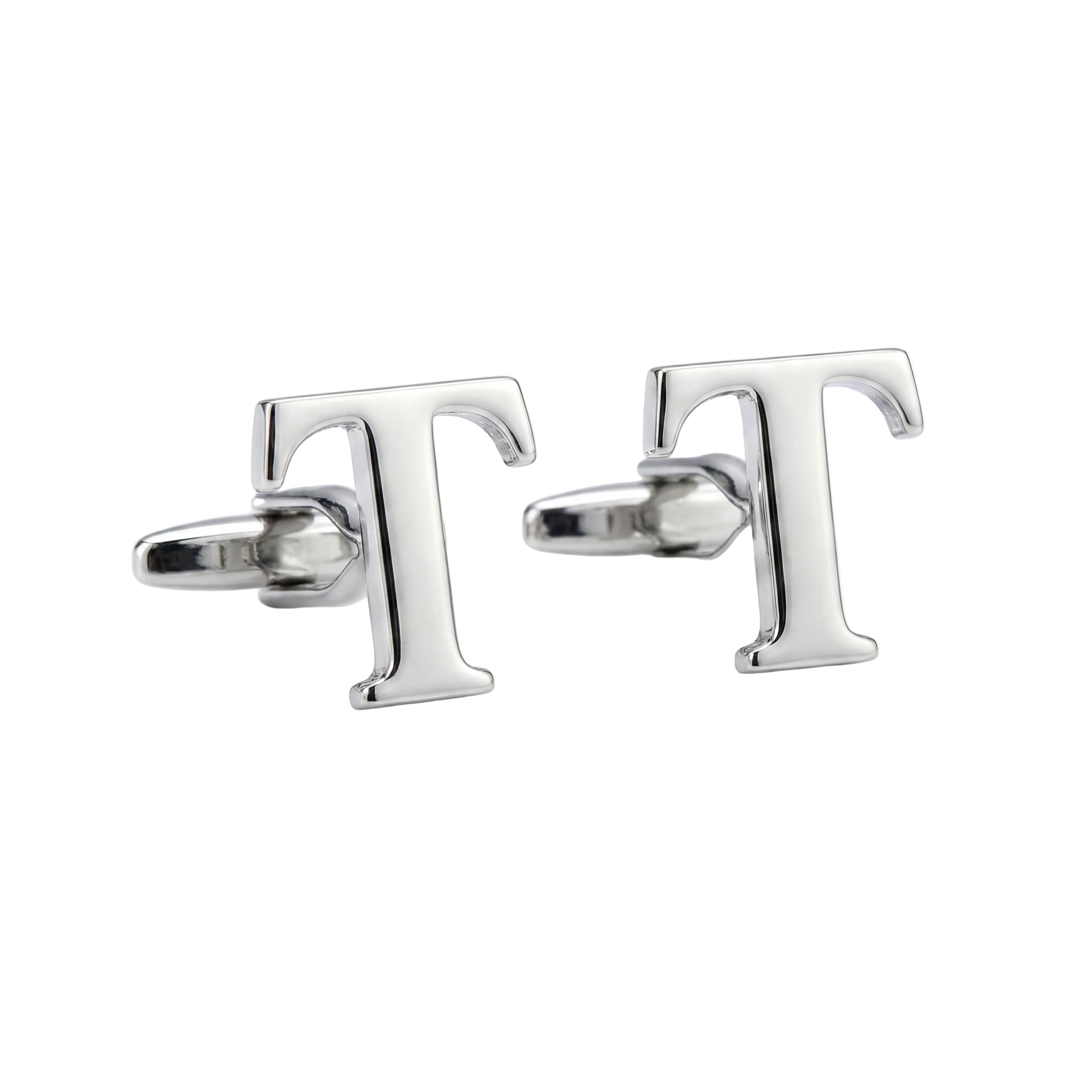 DÉCLIC Alphabet Cufflinks - LETTER T