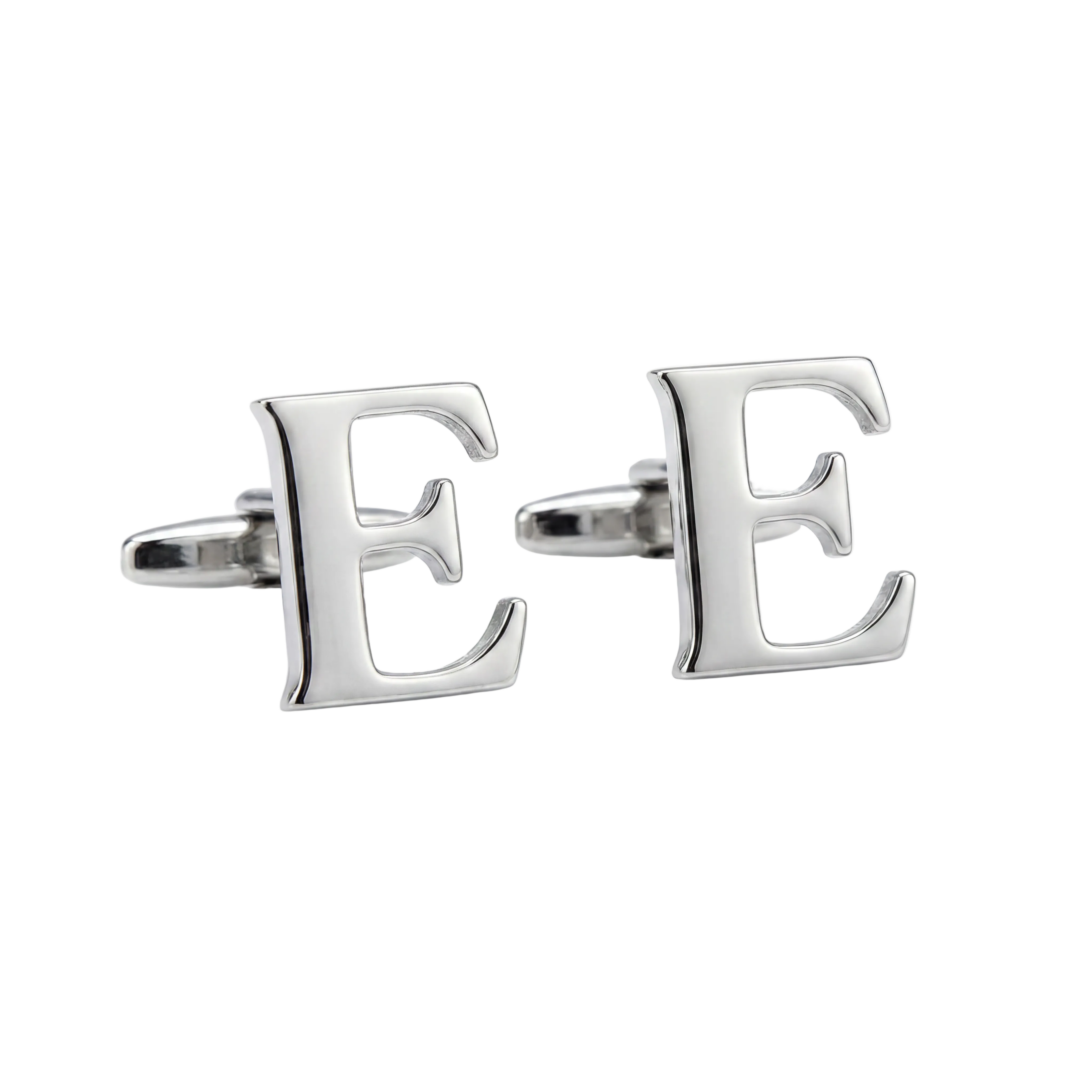 DÉCLIC Alphabet Cufflinks - LETTER E