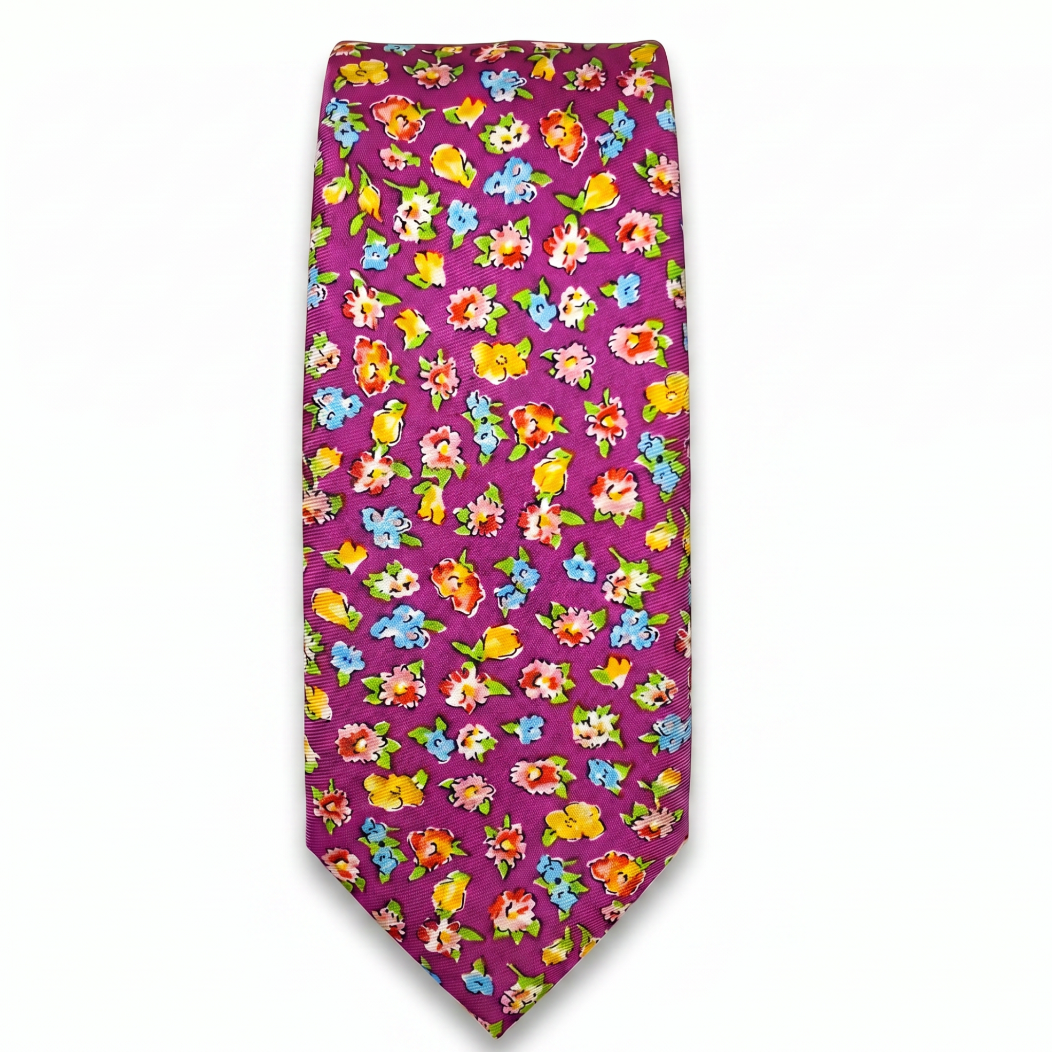 DÉCLIC Velour Rosette Tie- Pink