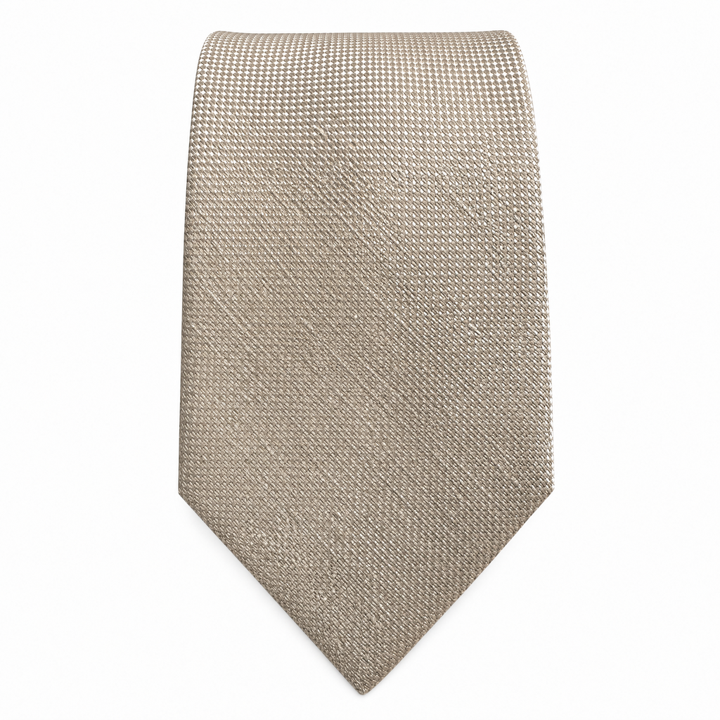 DÉCLIC Beige Textured Tie