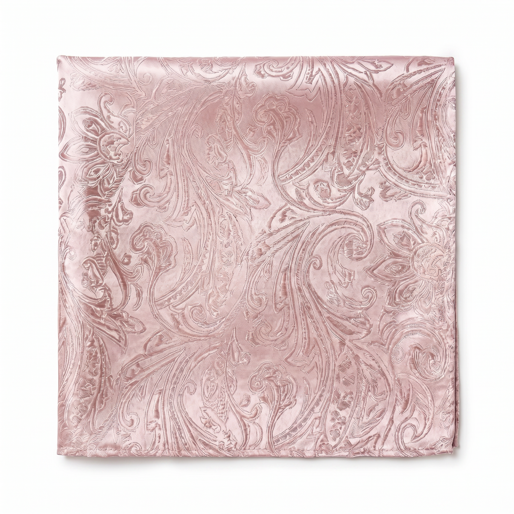 DÉCLIC Classic Paisley Hanky - Dusty Pink