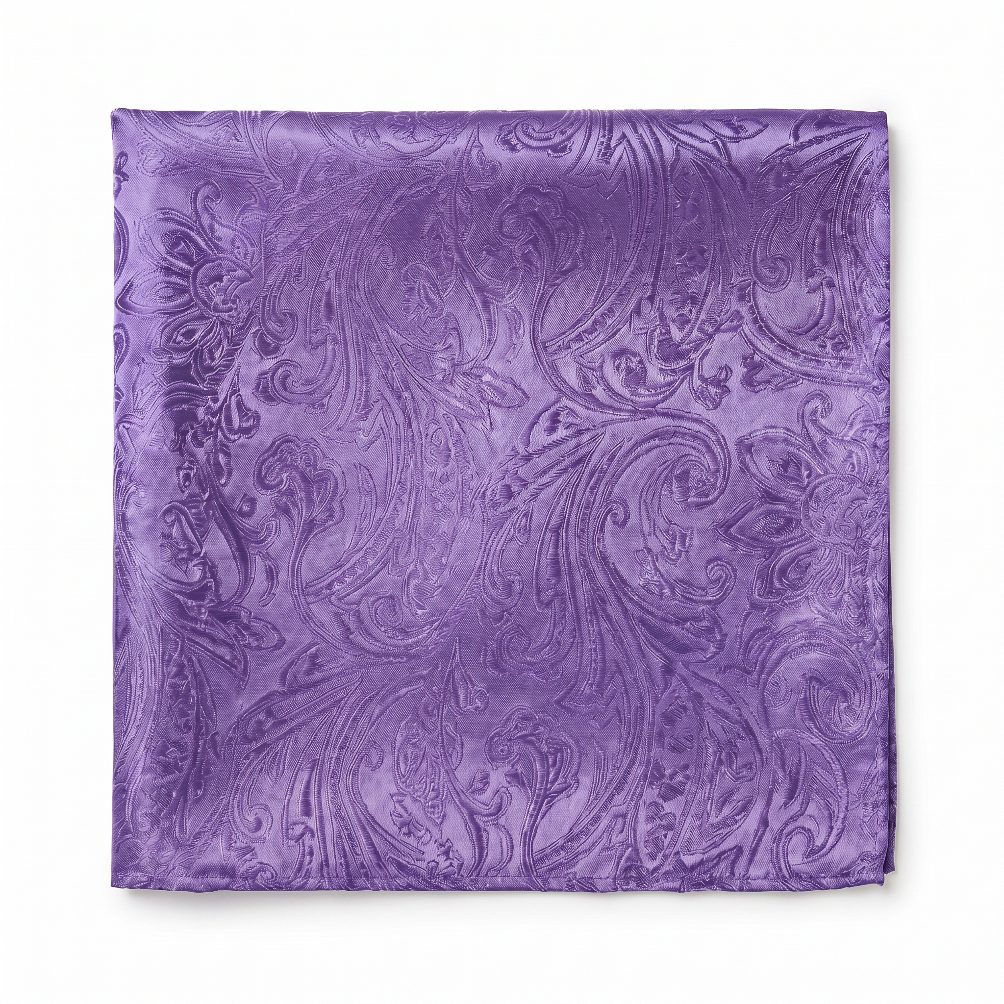 DÉCLIC Classic Paisley Hanky - Purple