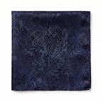 DÉCLIC Classic Paisley Hanky - Navy
