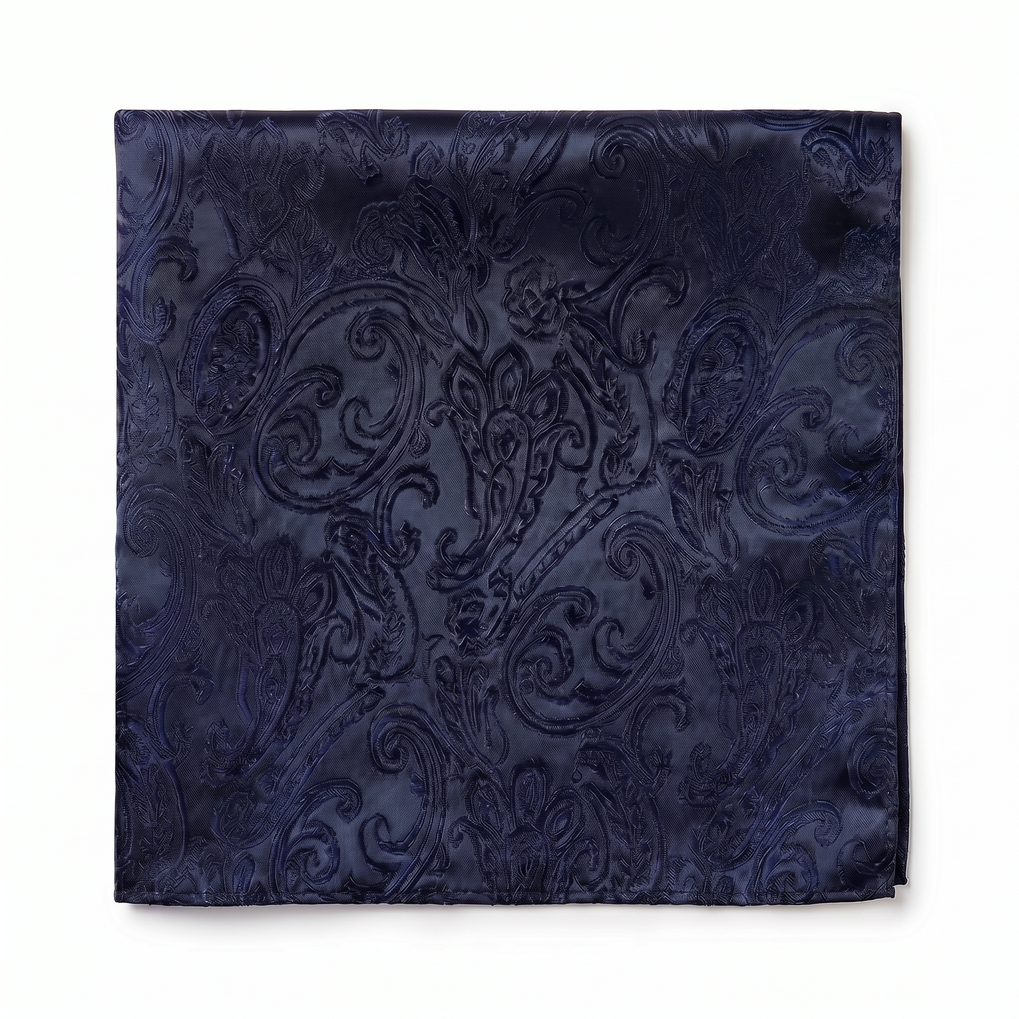 DÉCLIC Classic Paisley Hanky - Navy