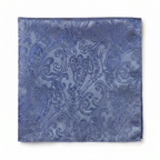 DÉCLIC Classic Paisley Hanky - Slate
