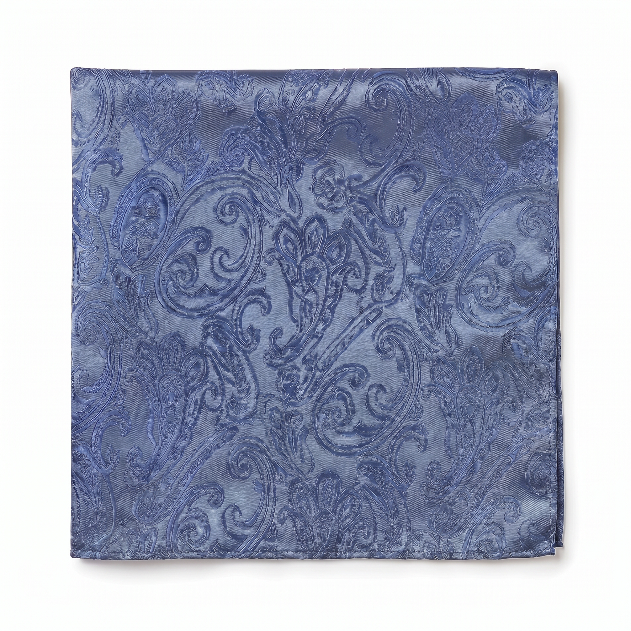 DÉCLIC Classic Paisley Hanky - Slate