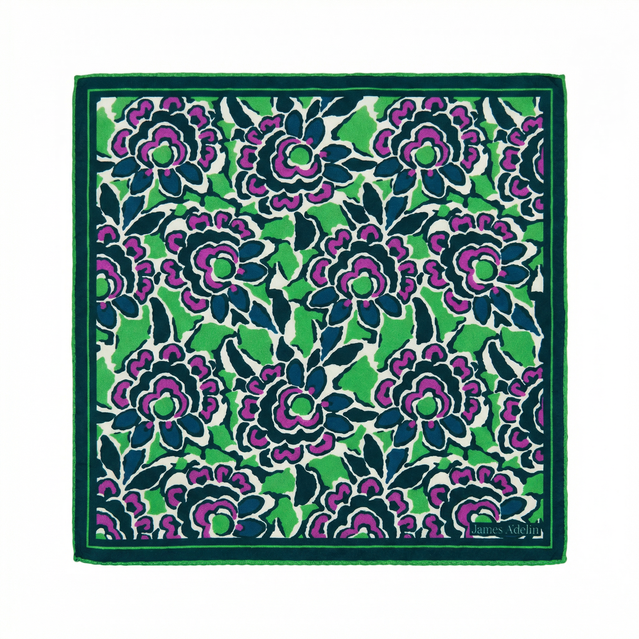 DÉCLIC Retro Bloom Pocket Hank - Green