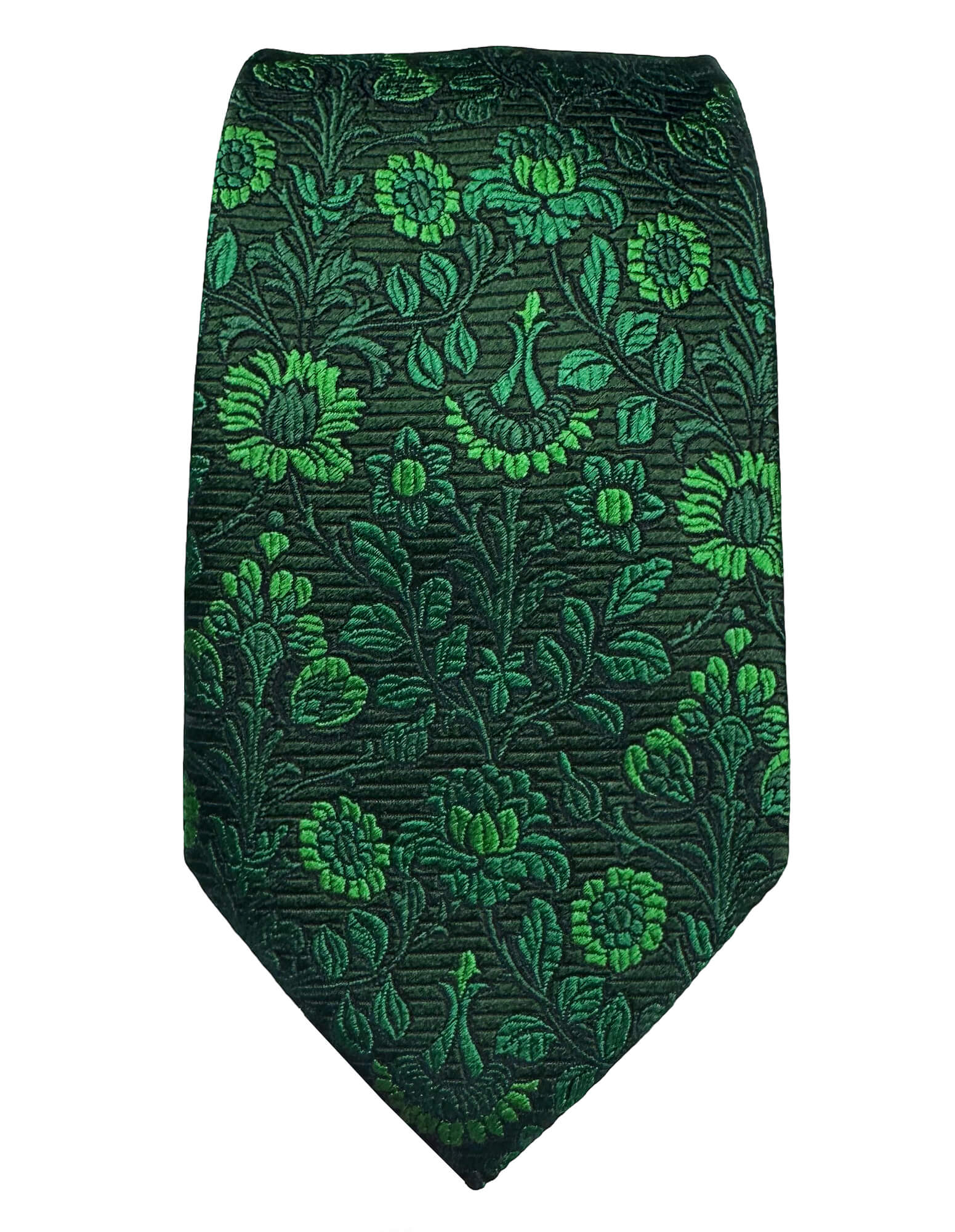 DÉCLIC Jaco Floral Tie - Green