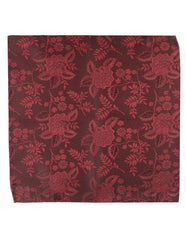DÉCLIC Kontur Pocket Square - Burgundy