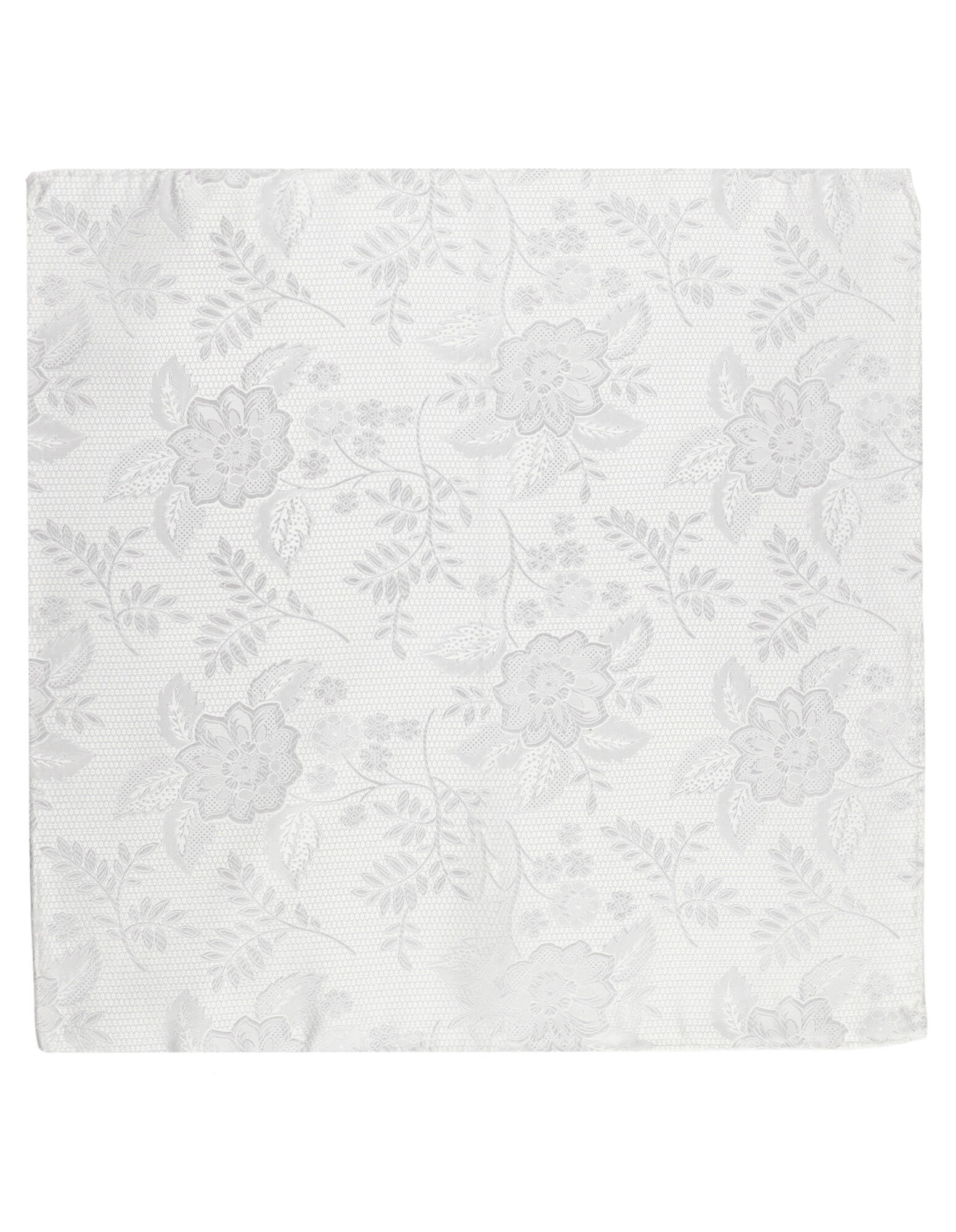 DÉCLIC Kontur Pocket Square - White