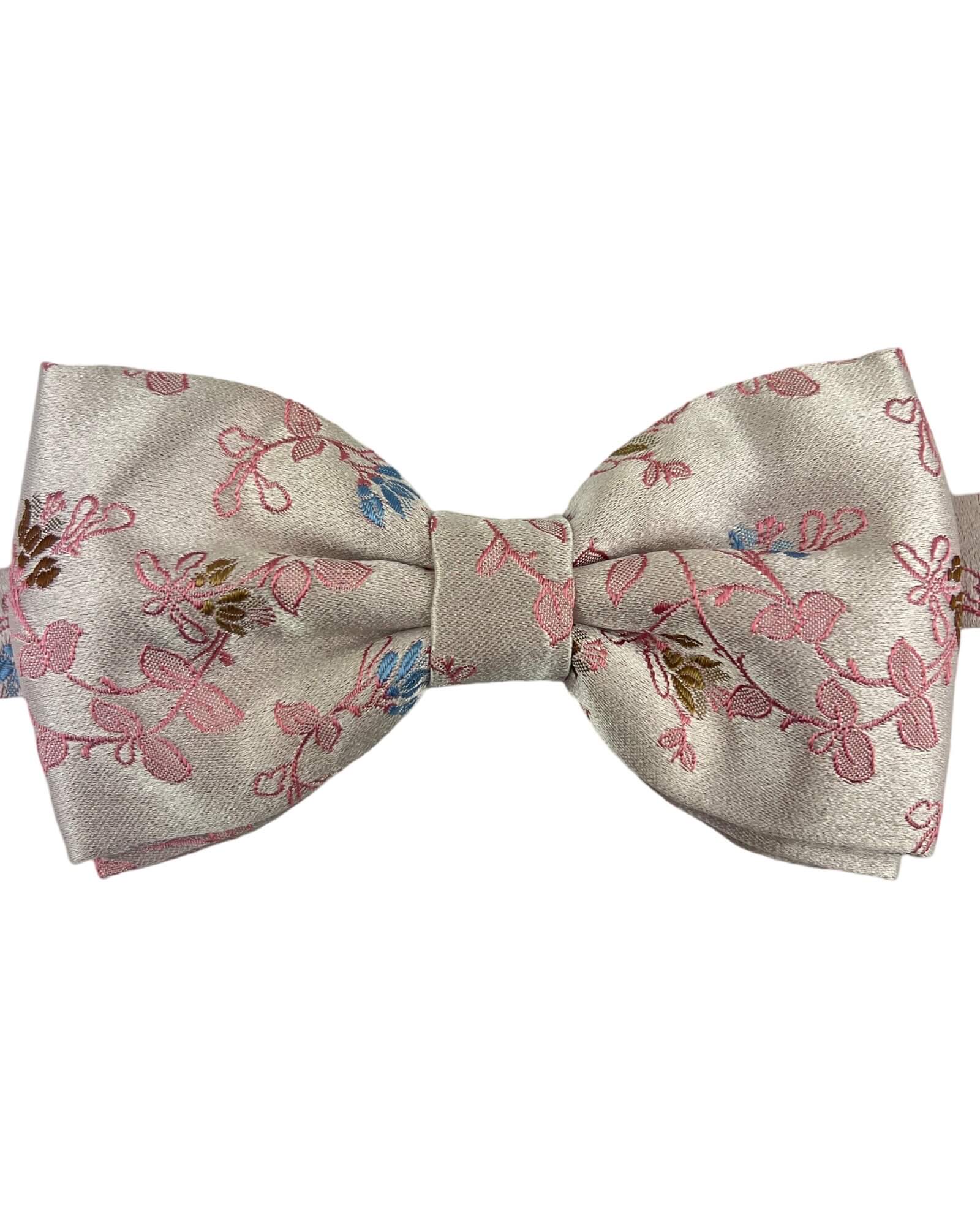 DÉCLIC Aosta Floral Bow Tie - Pink