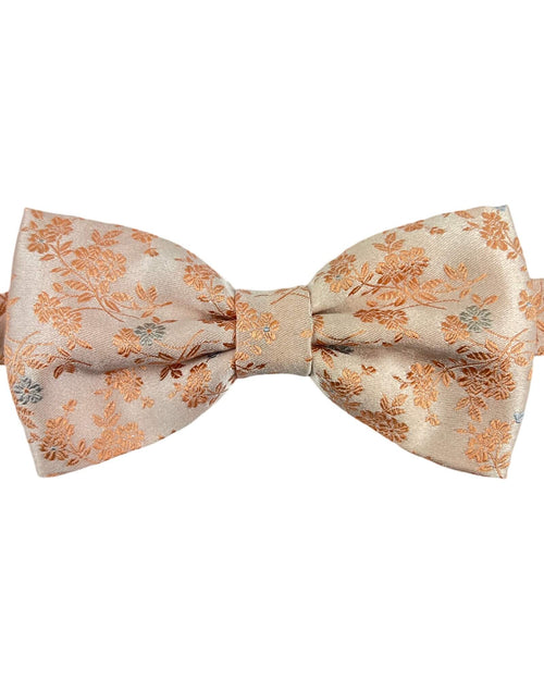 DÉCLIC Belluno Floral Bow Tie - Orange