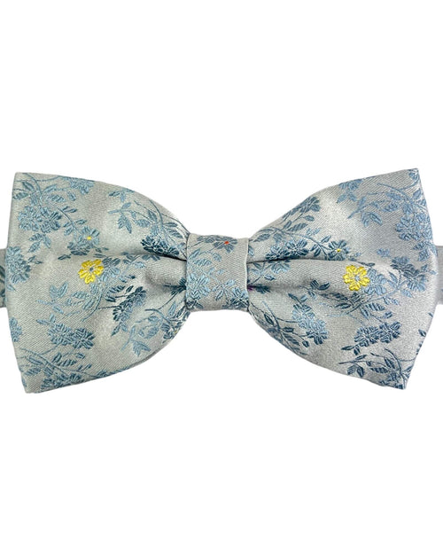 DÉCLIC Belluno Floral Bow Tie - Blue