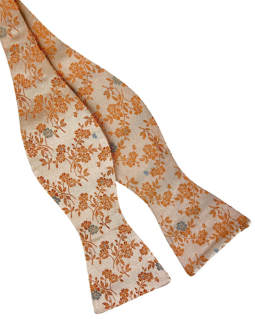 DÉCLIC Belluno Floral TYO Bow Tie - Orange