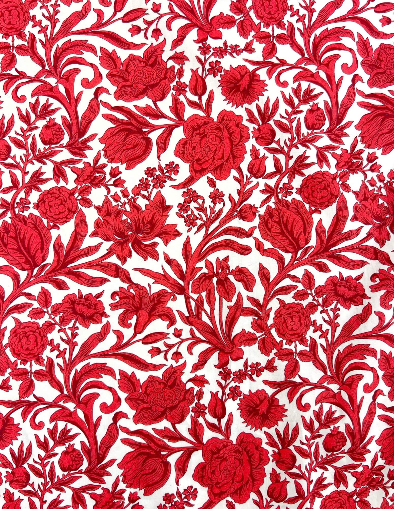 DÉCLIC Liberty Sambourne Print Shirt - Red
