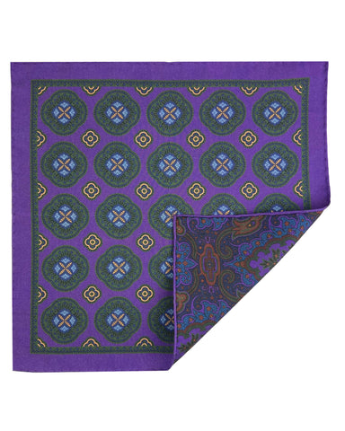 DÉCLIC Annick Floral Pocket Square - Assorted