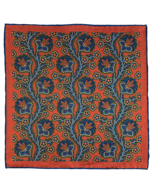 DÉCLIC Segal Paisley Hanky - Rust