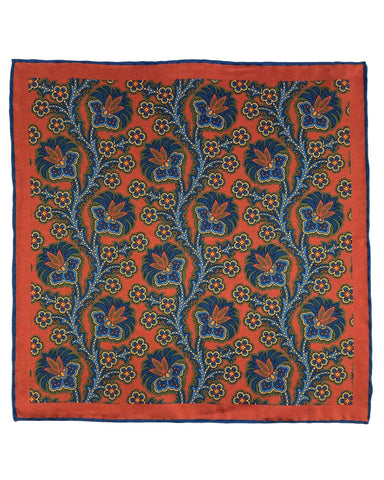 DÉCLIC Aversa Paisley Hanky - Navy