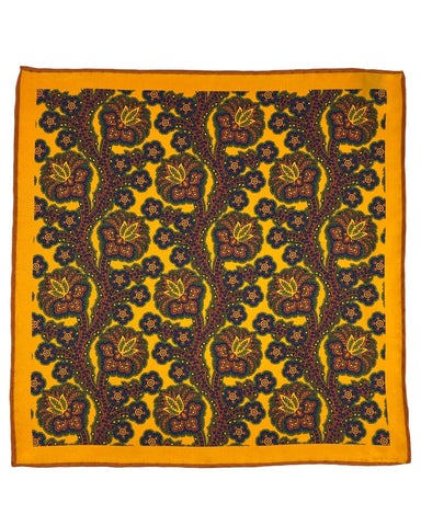 DÉCLIC Forio Floral Hanky - Rust