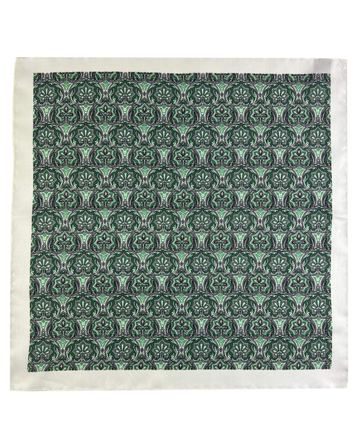 DÉCLIC Fireheart Patterned Hanky - Green