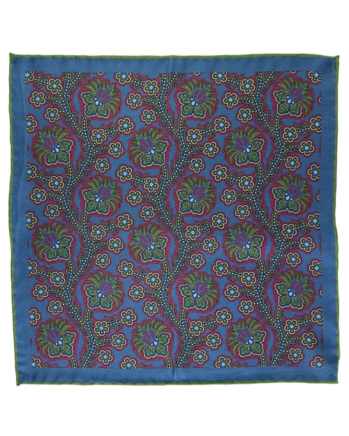 DÉCLIC Segal Paisley Hanky - Blue