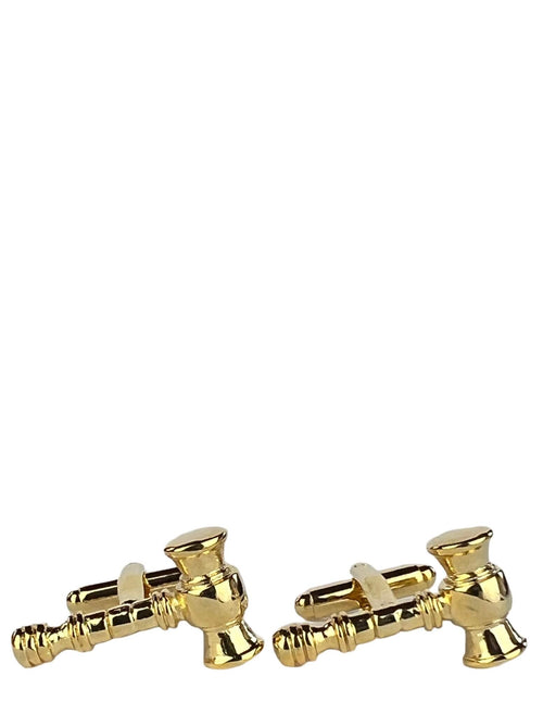 DÉCLIC Gavel Cufflink - Gold