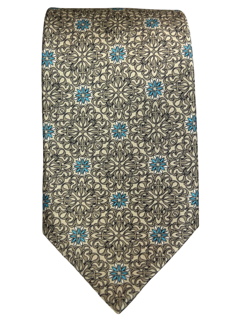 Silvio Fiorello Friddi Pattern Tie - Grey