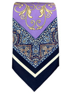 Silvio Fiorello Ciavolo Baroque Tie - Lavender