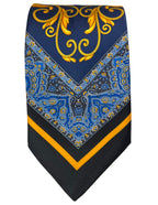 Silvio Fiorello Ciavolo Baroque Tie - Navy